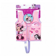 Bestway Chaleco Disney Minnie UPF 50+ Pecho 51 cm +1 a 3 Años Piscina y Playa 09104