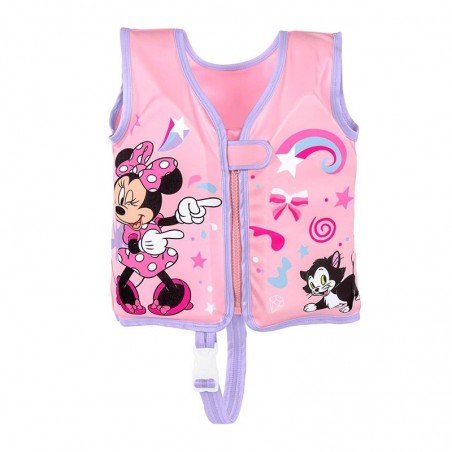 Bestway Chaleco Disney Minnie UPF 50+ 56 cm +3 a 6 Años Piscina y Playa 09105