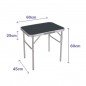 Marbueno Mesa Plegable Surtido Aluminio D25 Camping y Playa 60X45X25/60 cm 10012