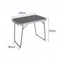 Marbueno Mesa Plegable Surtido Acero D16 Camping y Playa 60X40X50 cm 10016