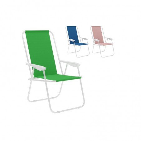 Marbueno Silla Plegable Surtido Acero Playa y Piscina 59X51X83 cm 10170