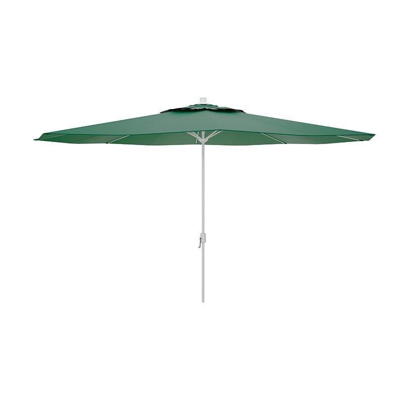 Marbueno Sombrilla Acero 8 Varillas D270 cm Polyester Verde Jardin, Piscina y Terraza 10188