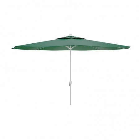 Marbueno Sombrilla Acero 8 Varillas D270 cm Polyester Verde Jardin, Piscina y Terraza 10188
