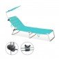 Marbueno Parasol Inclinable Surtido Aluminio Playa y Piscina 51X54X37 cm 10366