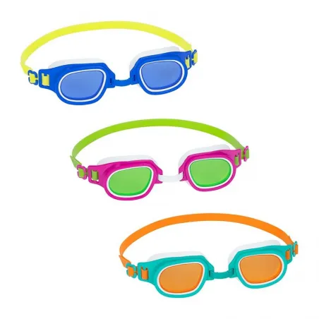 Bestway Junior Swimming Goggles with Silicone Strap