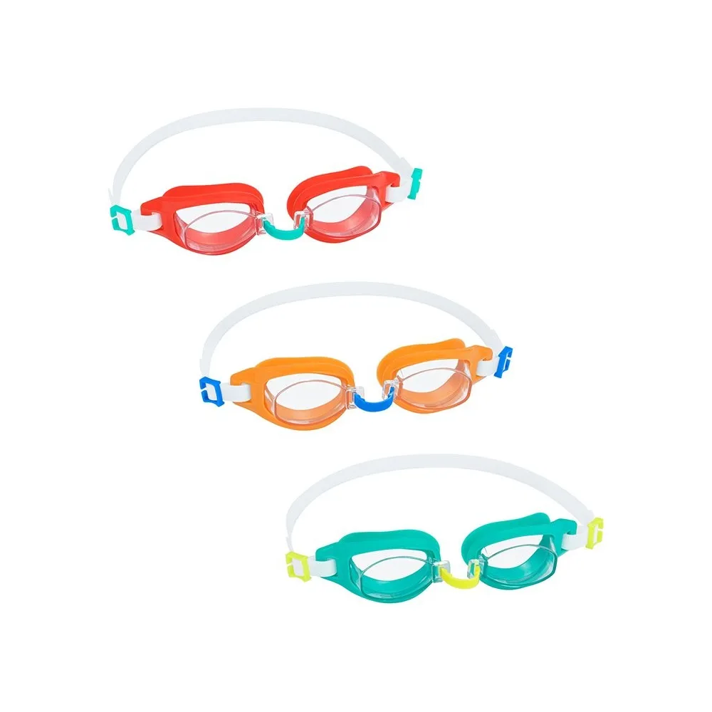 Bestway Junior Swimming Goggles with Silicone Strap