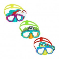 Bestway Mascara Buceo Infantil Correa Anatomica Color Surtido +3 Años Playa y Piscina 22064