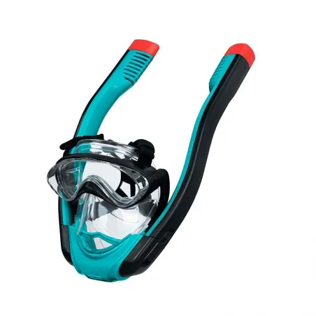 Gafas de Natación Bestway Snorkel Doble Tubo S/M +5 a 12 Años Playa y Piscina Bestway 24060