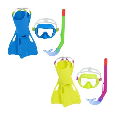 Bestway Set Snorkel Infantil Correa Anatomica Color Surtido 24-27 +3 Años Playa y Piscina Bestway 25039