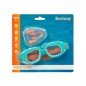 Bestway Set Natacion Gafas Pinza y Tapones Junior Correa Silicona +7 Años Playa y Piscina 26034