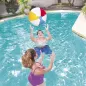 Decorated inflatable ball 61 cm for garden and beach