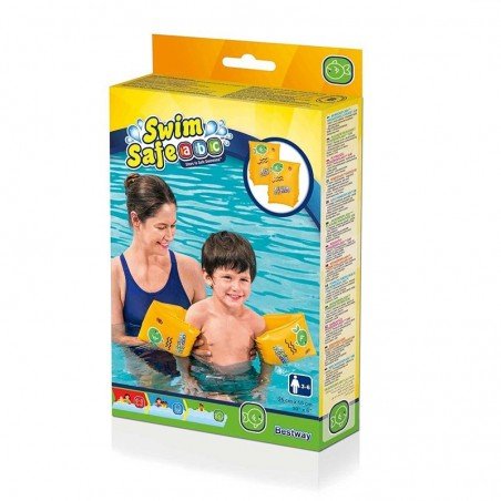 Bestway Manguitos Hinchables Seguridad 25x15 +3-6 Años Playa y Piscina 32033