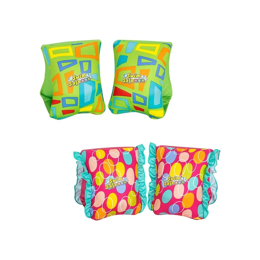 Bestway Manguitos Hinchables Textil Suave Seguridad Bebé UPF 50+ 38x14 cm +1 a 3 Años Bestway 32182 Bestway Manguitos Hinchables Textil Suave Seguridad Bebé UPF 50+ 38x14 cm +1 a 3 Años Bestway 32182