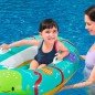 Bestway Barca Hinchable Infantil Crustaceos Felices 119x79 cm +3 a 6 Años Playa y Piscina 34009