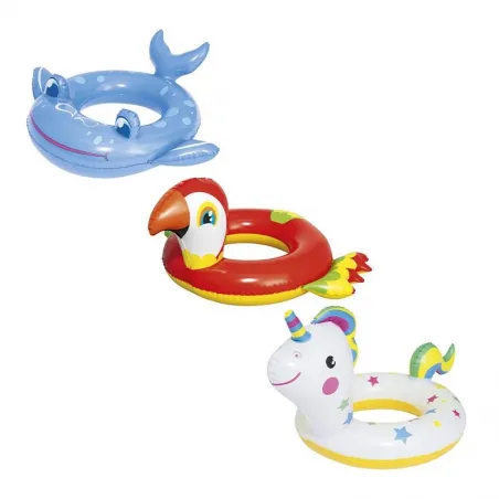 Inflatable Animal Float Assorted Colors 84x71 cm