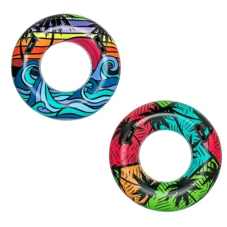 Inflatable Float with Handles in Assorted Colors