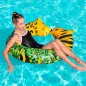 Inflatable Jungle Float for pool and beach, 109x89 cm