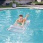 Bestway Colchoneta Hinchable Vasos Metalica con Almohada 188x71 cm Playa y Piscina 43024
