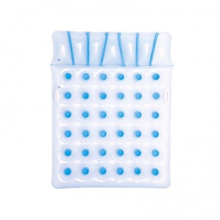 Bestway Colchoneta Doble Hinchable Vasos 193x142 cm Playa y Piscina 43055