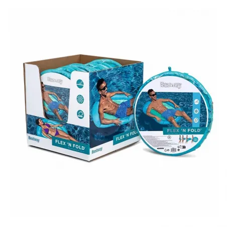 Bestway Flex' n Fold Inflatable Pool Float 106x95 cm