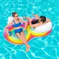 Bestway Inflatable Ring with Handles and Backrest 186x116 cm