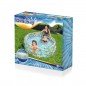 Bestway Piscina Hinchable Transparente Tropical 170x53 cm +6 Años Jardin 51048