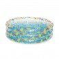 Bestway Piscina Hinchable Transparente Tropical 170x53 cm +6 Años Jardin 51048