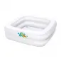 Bestway Bañera Hinchable Bebe Acolchado 86x86x25 cm