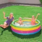 Rainbow Inflatable Pool for Children 157x46 cm