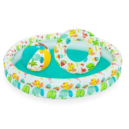 Inflatable Children's Pool 2 Rings Bestway 122x20 cm