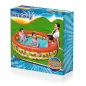 Piscina inflável infantil 3 aros borboletas 168x38cm