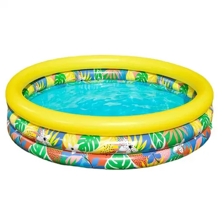 Bestway Inflatable Children's Pool 3 Rings Floral 168x38 cm