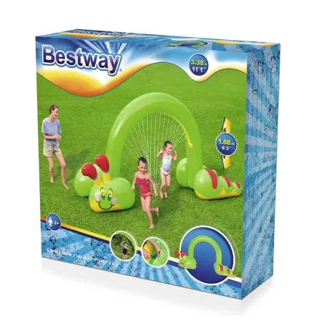 Divertido aspersor hinchable en forma de gusano Bestway 52398