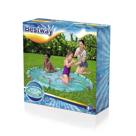 Bestway Aspersor Hinchable Colchoneta Marina D165 cm +2 Años Jardin Bestway 52487