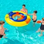 Bestway juego flotante lanza hinchable discos 140 cm +3 años