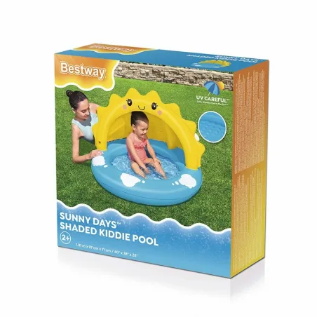 Bestway Piscina Hinchable Infantil Aro Sol 101x97x71 cm +2 Años Jardin Bestway 52637