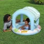 Ice Cream Tent Design Inflatable Pool for Kids 104x84 cm