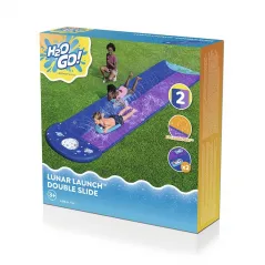 Bestway Slip-and-Slide 488x138 cm with Double Jump Ramp