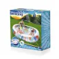 Bestway Piscina Hinchable Eliptica 229x152x51 cm +6 Años Jardin 54066