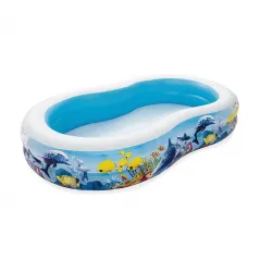 Bestway Inflatable Kids Pool Sea Bottom 262x157 cm