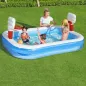 Bestway Inflatable Children's Pool 251x168x102 cm
