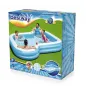 Bestway Piscina Hinchable 2 Camaras Family 305x274x46 cm +3 Años Jardin 54321