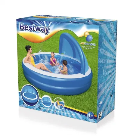 Bestway Inflatable Pool for Kids 241x241x140 cm