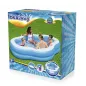 Bestway Piscina Hinchable Familiar 270x198x51 cm +6 Años Jardin 54409