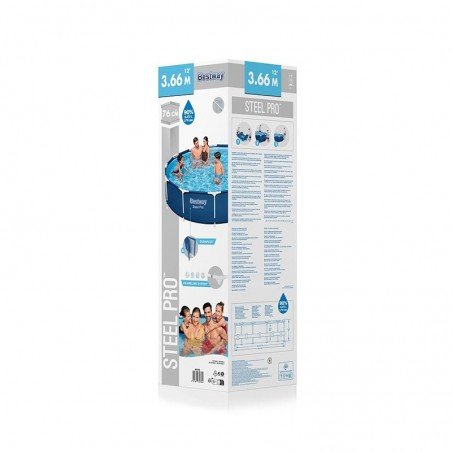 Bestway Piscina Rigida Adulto 366x76 cm Jardin 56706