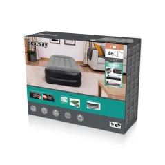 Bestway cama individual con motor 191x97x46 cm hinchable