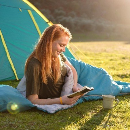 Bestway Saco de Dormir Polyester Temperatura 3 a 8 Grados 190x84 cm Camping 68100
