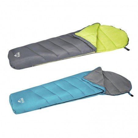 Bestway Saco Dormir Polyester 6-10 Grados Color Surtido 220x75x50 Camping 68102