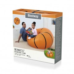 Bestway Sillon Hinchable Gigante Baloncesto 114x112x66 cm
