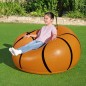 Inflatable Basketball Armchair 114x112x66 cm for Kids